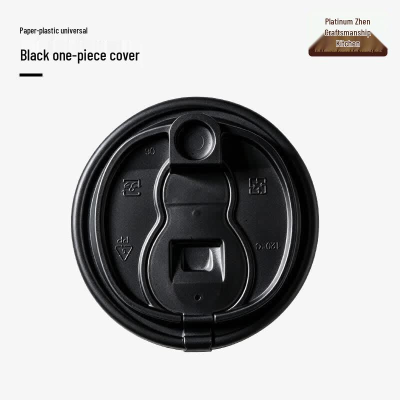 Disposable 90mm Frosted Direct-Drink Cup Lids