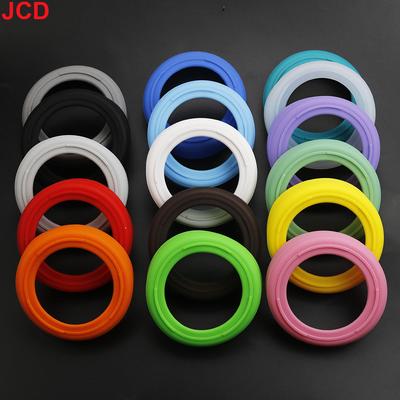 1piece 9CM 23G Colour Threaded Soft Silicone Cup Bottom Cover Wear Resistant Ring Sleeve Sheath Anti Slip Good Toughness Elastic
