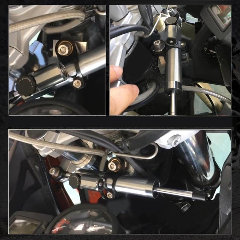 28GC Universal Aluminum Motorcycle Damper Steering Stabilize Safety Control