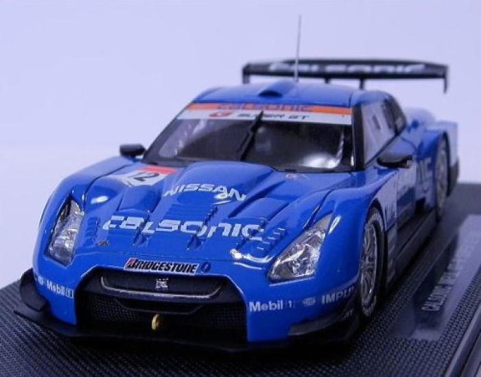Ebro Scale Calsonic Impul 2008 Finished Model 1/43 GT-R #12