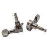Small     Enclosed Locking Tuners 3L 3R Metal String Tuning Pegs Guitar Accessories