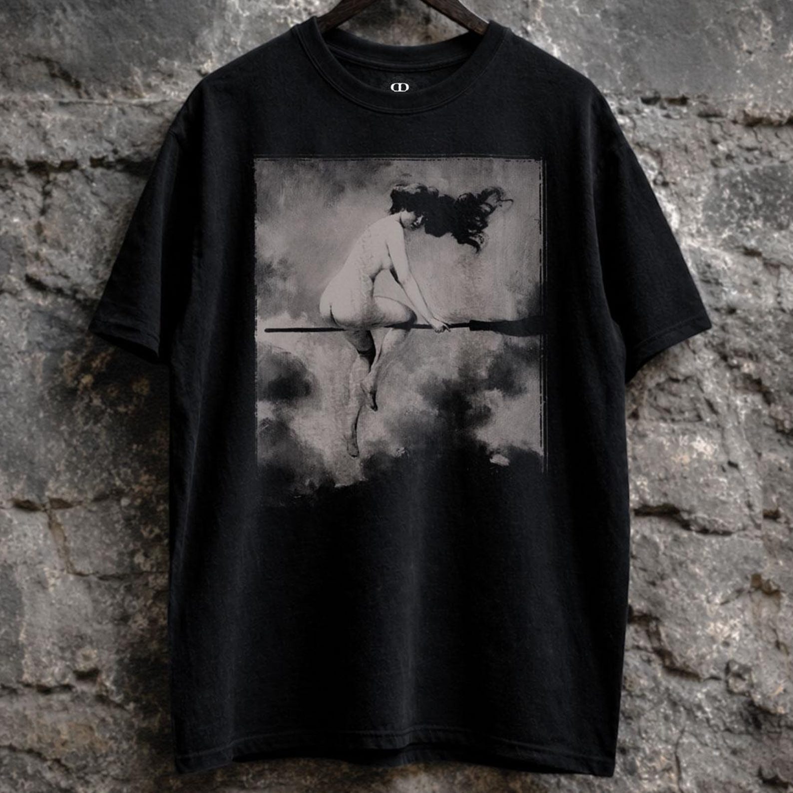 Witch Going to Sabbath Shirt - Witches Sabbath, Albert Joseph Pénot, Witchcraft Graphic Tee S