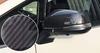 FUKUARE Alphard 30 Vellfire 30 Früh und Spät Neuer RAV4 50 Türseiten-Spiegelabdeckung Carbon-Serie, Serie, Modelle, Serie, Spiegel, (Schwarzer Ton)