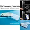 New 15 Apple Phone Case Transparent Tpu Material All-around Protection