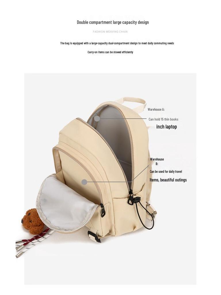 Japanese Style Versatile Multi-Way Backpack for Couples