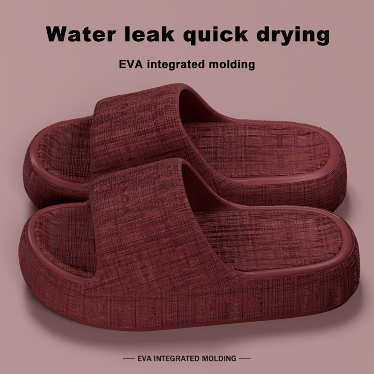 

Летние женские тапочки на толстой подошве, высококачественные тапочки для ванной и дома, тапочки для скейтборда, удобные домашние тапочки, парные уличные тапочки 42-43 красный