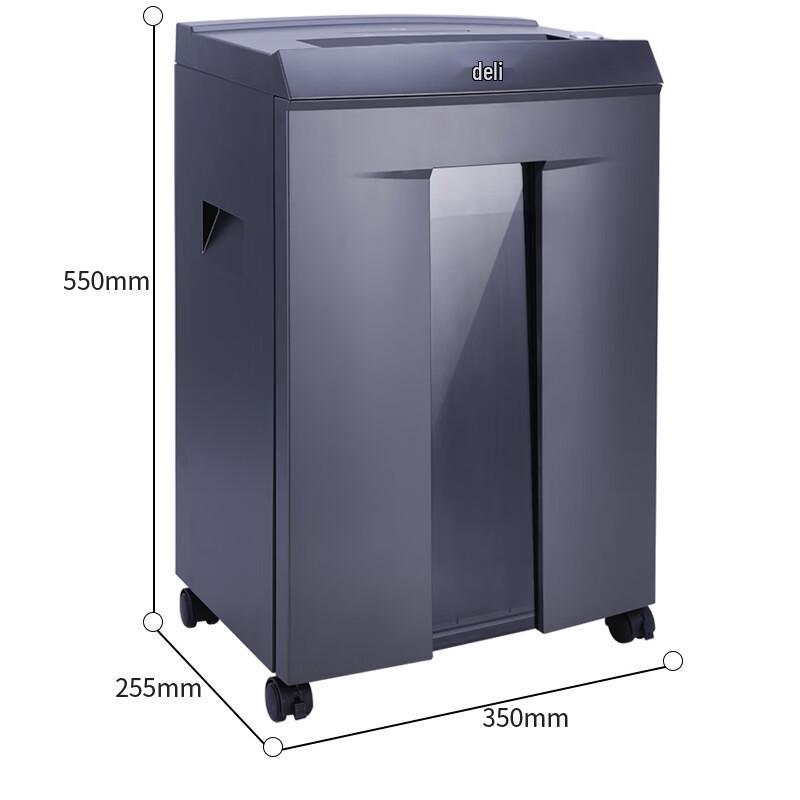 Deli 28256 Commercial P-5 Office Shredder CN Plug (adapter Included)