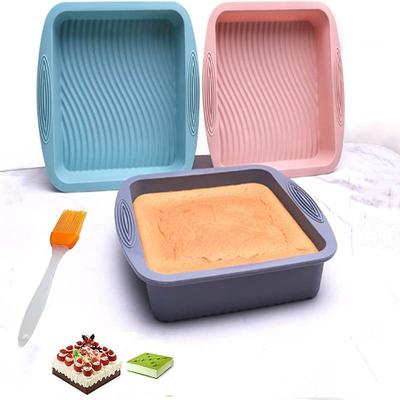 Quadratische Kuchenform, Toastform, Brotform, Silikon-Backform, Backformen für Gebäck, Zubehör, Werkzeuge, Lebensmittelqualität, Silikonform