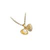 Inlaid Diamond Shell Titanium Steel Women's Necklace: Stylish, Versatile, Luxury Choker with Niche Design