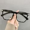 Intelligent Outdoor Color Changing Minus Sun Eyeglasses Unisex Anti Blue Light Oversized Rectangular Photochromic Near Sight Eyewear