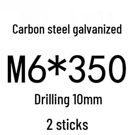 Extra Long Expansion Screws Set - Pull-Out Bolts M6/M8/M10/M12/M14/M16 in Various Sizes (200x250x300x400)