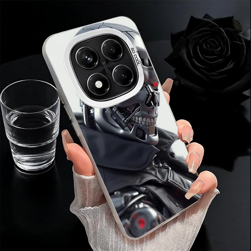 Terminator Arnold Schwarzenegger Soft Phone Case for Xiaomi Redmi Note 13 14 15 Pro Plus 12S 12 11S 11 11T 10S 10 Shockproof Cov