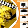 Custom Name Personalized Borussia Dortmund Print Umbrella, Auto Open Close, 8‑Rib Sturdy Frame, Commute Camping Hiking Use, Birthday Gift