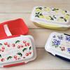 Labo Clip Sunny Fruits Dome Lunch 1-Tier Lunch Box, Cherry, L9SB01-CH
