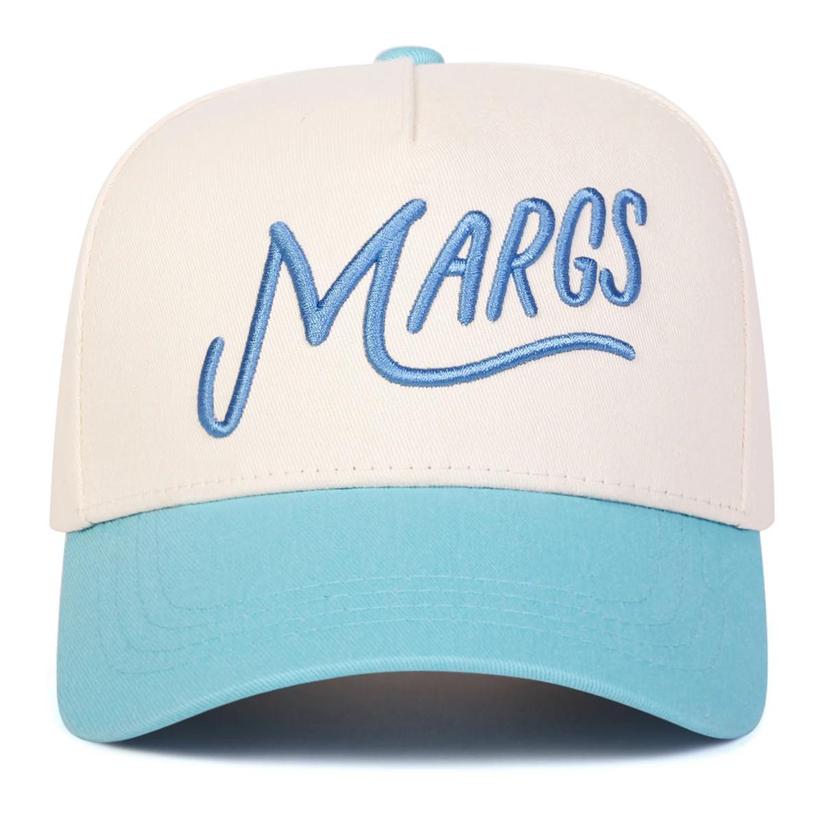 

Unisex Margs Letter Embroidery Baseball Caps Spring Autumn Outdoor Adjustable Casual Hats Sunscreen Hat Sports Cap