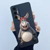 For Tecno Pova 3 Case LF7n Lovely Cartoon Cat Cover Matte Shockproof Soft Silicone Phone Case For Tecno Pova 3 Pova3 Funda 6.9''