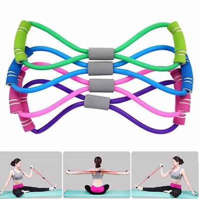 1PC Stretch Band Rope Latex Rubber Arm Resistance Fitness Exercise Pilates Yoga Gym