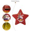 New Tinplate Christmas Tin Box Festival Ornaments Cute Candy Box New Year Party Supplies Candy Storage Containers Christmas