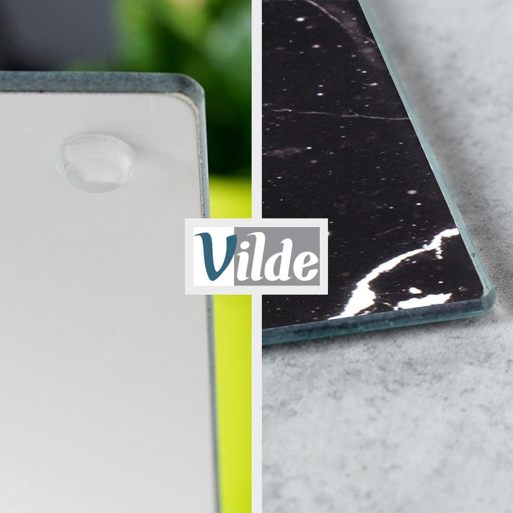 Deska Kuchenna Do Krojenia Szklana Antypoślizgowa Czarny Marmur 30x40 Cm