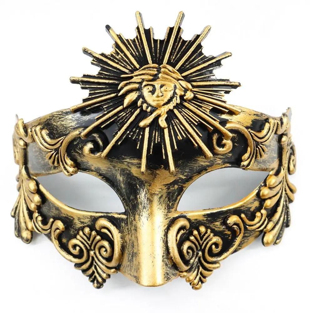 Carnival Costume Props Photo Prop Ancient Greece God Halloween  Masks Party Cosplay Props Half Face Mask Prom Party Supplies