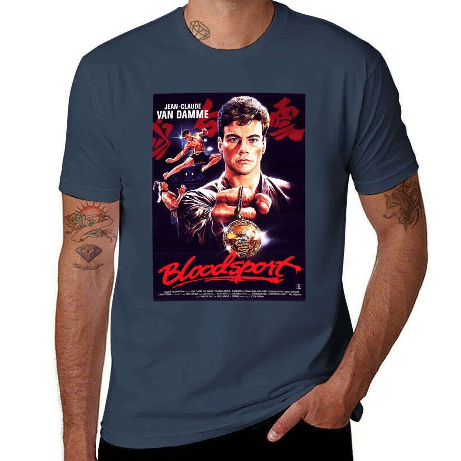 Bloodsport Tshirt Active Wear Sports Tshirt For Unisex S