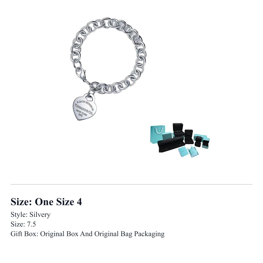 TIFFANY & CO. Braccialetti Unisex Argento GRP01430