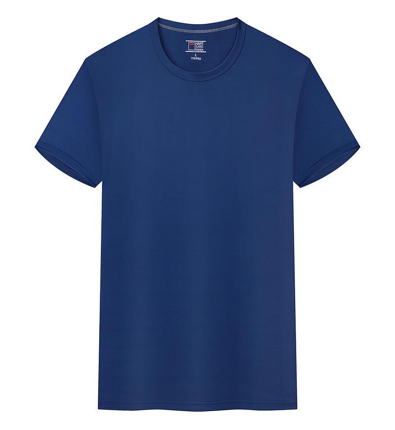Unisex Quick-Dry Ice Silk Sports T-Shirt: Running, Badminton, Baseball Team Jersey L