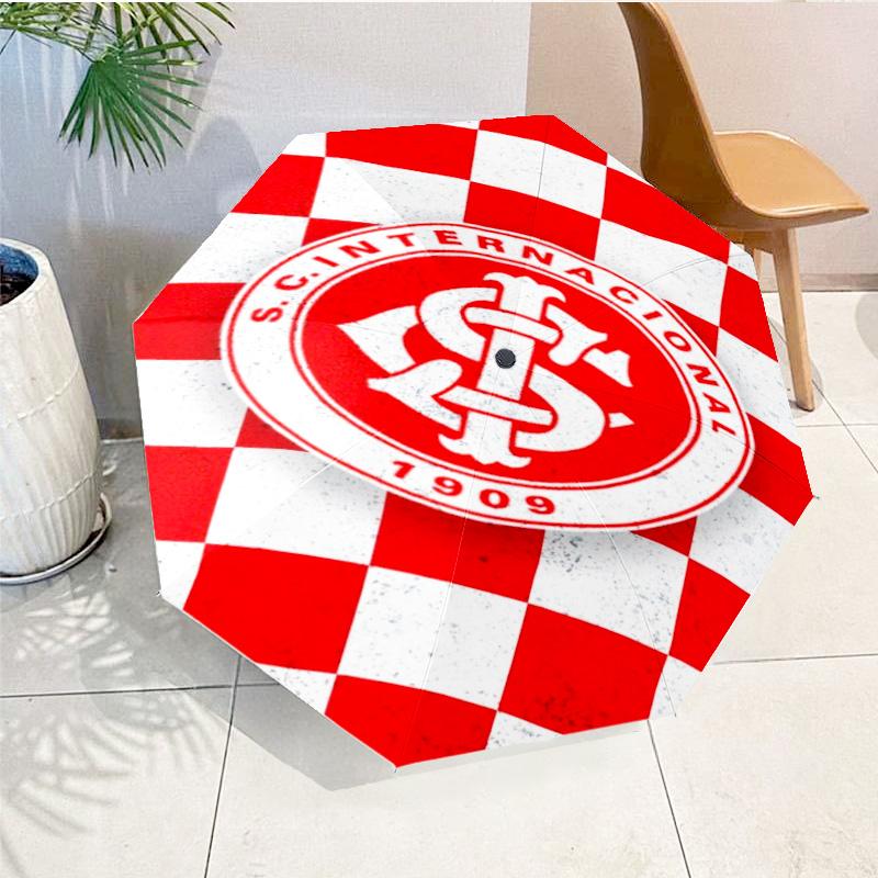 Always Fight Spirit Printed Automatic Umbrella, 8-Frame for Travel, Camping, Casual Umbrella, Essential Gift for for Family and Friends