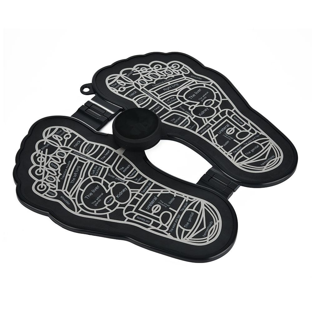 Electric Foot Massager Leg Reshaping Pad Feet Muscle Stimulator Mat Stock