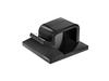 R-Type Self-Adhesive Cable Clip for Secure Wire & Network Cable Management