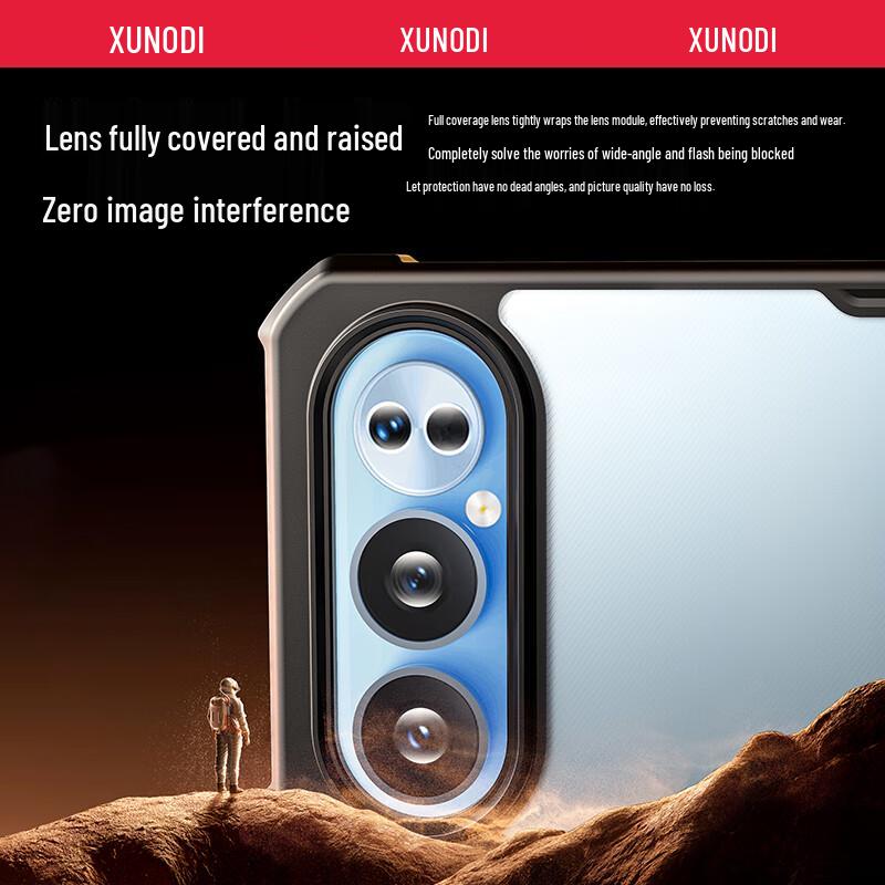 Xundd 360° Rotating Magnetic Stand Anti-Drop Phone Case for Honor