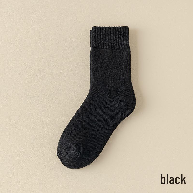 Autumn/Winter Men's Mid-Tube Anti-Pilling Thick Warm Floor Socks