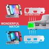 Not the Charging Dock Itself eXtremeRate Replacement Shell AiryDocky DIY Kit LED Version Compatible with Nintendo Switch Switch OLED Model Compatible