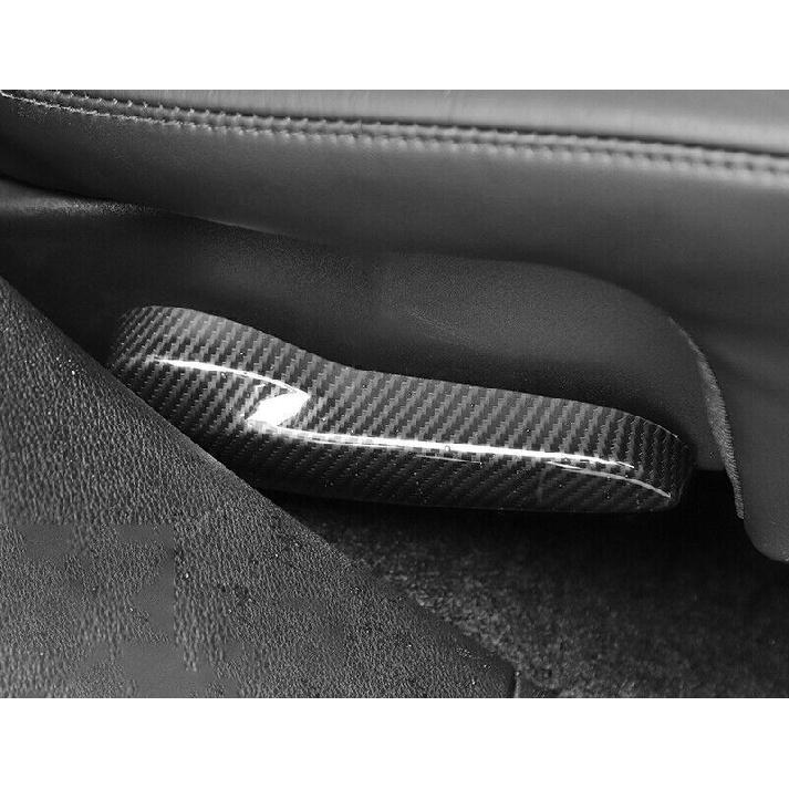 For Jeep Grand Cherokee 11-2021 Carbon Fiber Seat Adjustment Handle Cover Trim