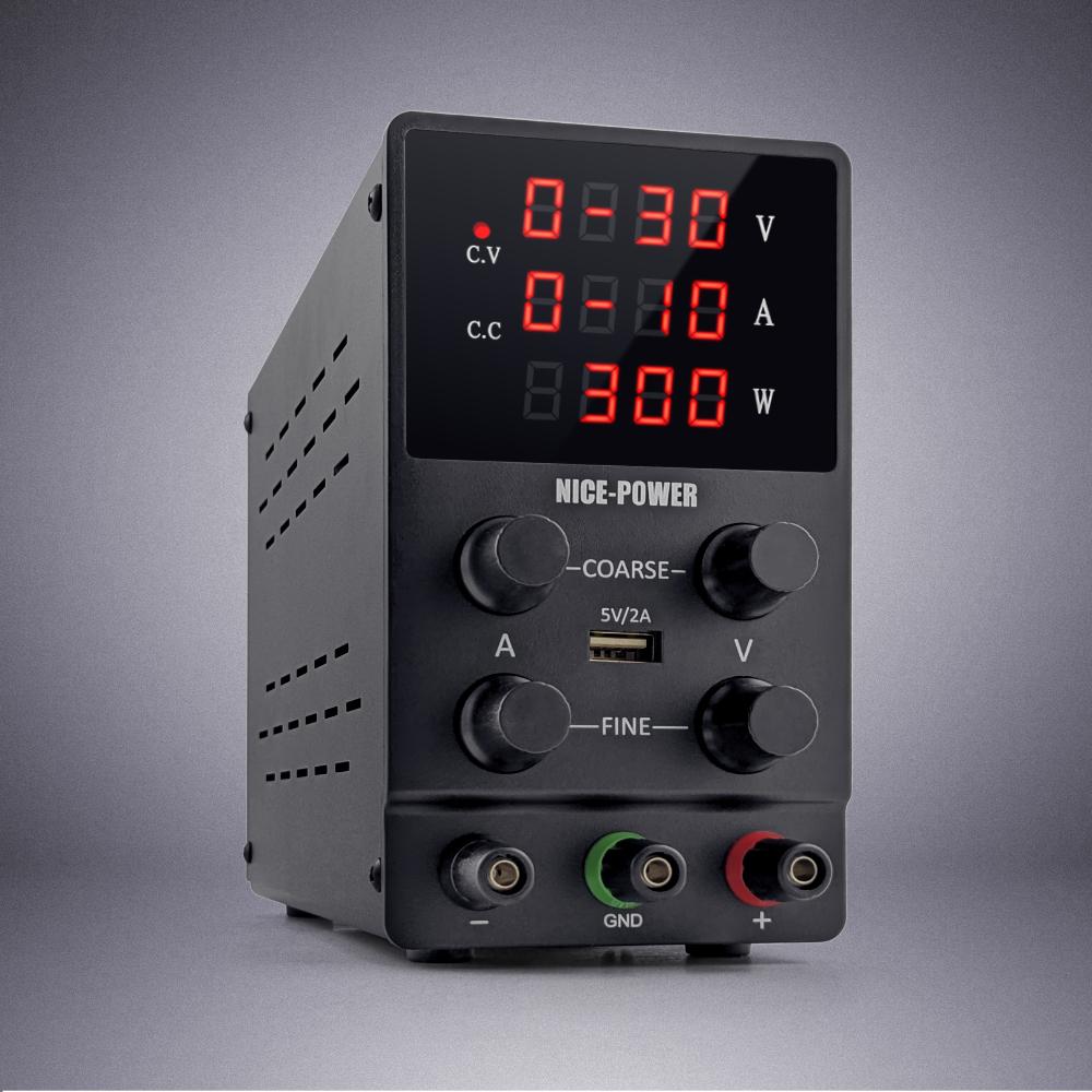 Zasilacz Laboratoryjny Serwisowy 30V 10A Regulowany Precyzyjny Usb Cc Cv