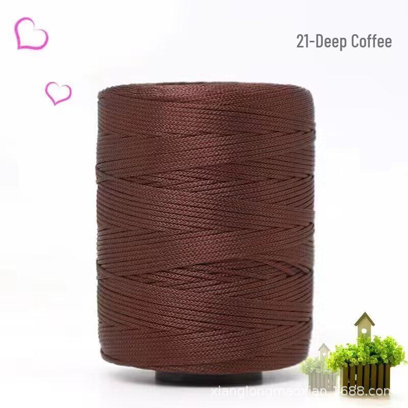 2 Liang 1mm Multi-Color Ice Silk Thread for DIY Handmade Bracelets, Bags & Shoes