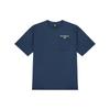 Logo Print T-Shirt Asia Sizing 'Blue' Men's AMT22353-BGV