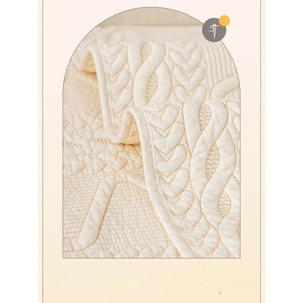Cotton Sofa Mat Modern Homestay Anti Slip Jacquard Sofa Cover All-season Universal Cloth Cover