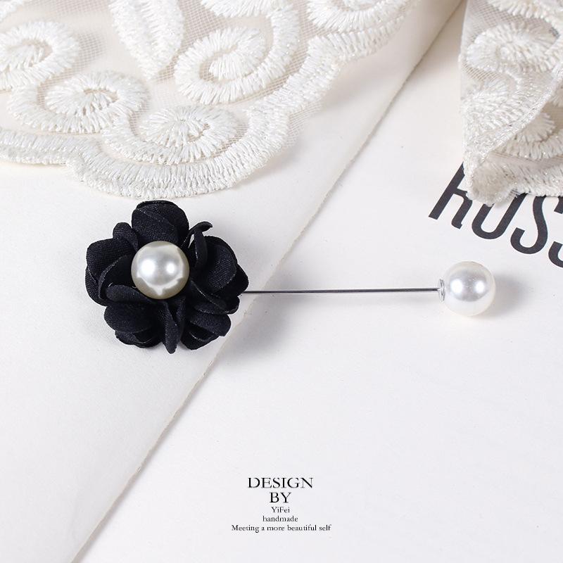 Brooch Female Japanese Flower Anti-Light Pin Temperament Versatile Corsage Hipster Suit Collar Accessories New