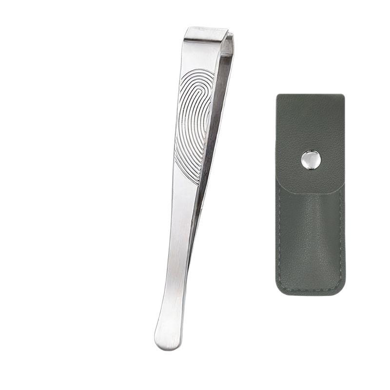 Wide-Mouth Tweezers for Beard & Hair Removal, Tiger-Mouth Clip for Feather Plucking