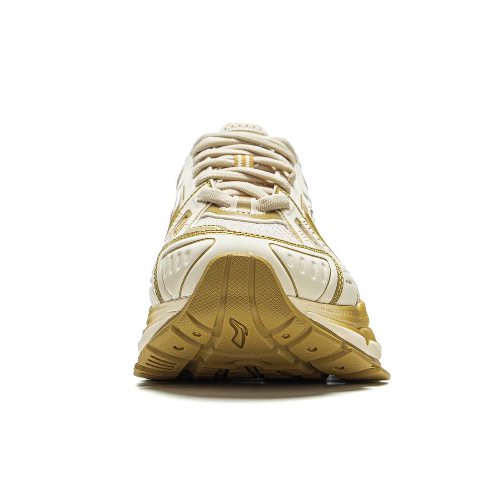 Li Ning Lijun BOW Fashion Trend Sports Support Non-Slip Wear-Resistant Low-Top Casual Shoes Men Casual Shoes Beige AZGV025-3