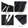 JEEP SPIRIT Men's Summer Ice Silk Quick-Dry Straight Fit Cropped Casual Pants