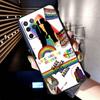 Gay Lesbian LGBT Rainbow Pride Case For Oppo A74 A54 A94 A80 A60 A40 A18 A38 A58 A78 A98 A96 A76 A16 A15 A17 A57 A77 A5 Pro
