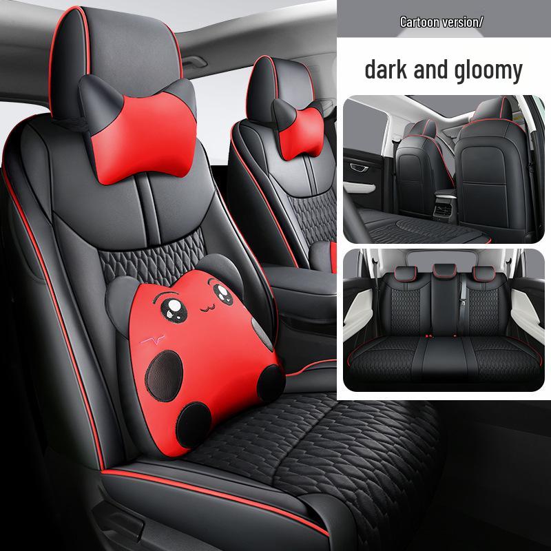 Komplette 5-Sitzer Autositzbezüge für Wuling Xingchen - Ganzjahres-Innenmatten & Kissen