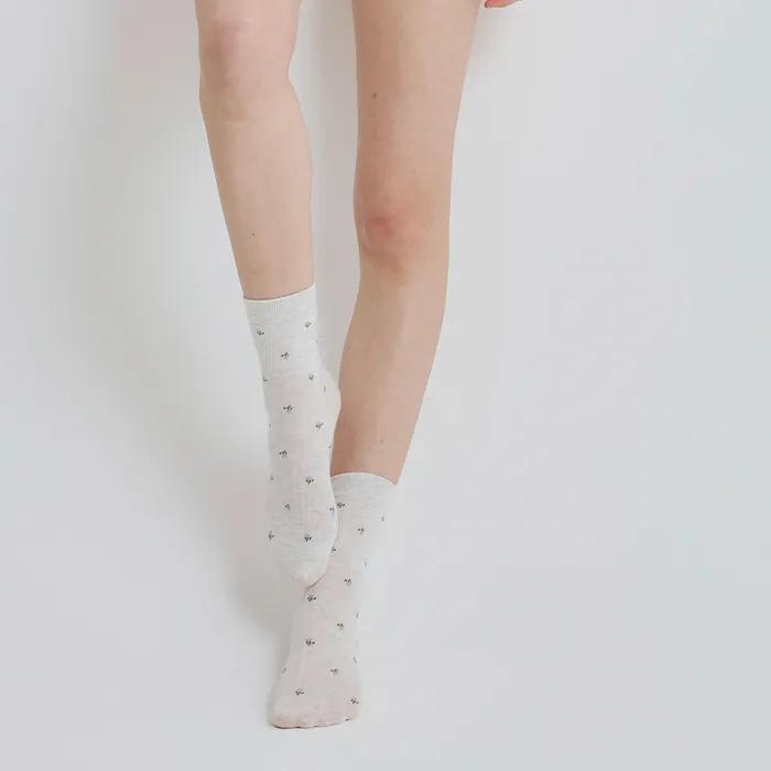 Daisy Crew Socks_5 Colors