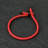 New Minimalist Lucky Red Thread Bracelet Unisex Stainless Steel Adjustable Cord Braclet Valentine Day Braslet Gift For Lovers