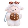 Penguin Sheep Design Plush Doll Keychain Pendant Soft Portable Mini Doll