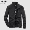 JEEP SPIRIT Men's Casual Stand Collar Jacket