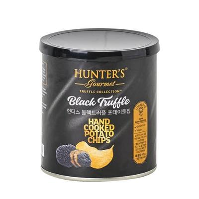 Hunters Black Truffle Kartoffelchips 40g, koreanische Snacks