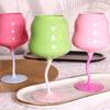 Chinese Style High-Stemmed Macaron Retro Twist Wine Glass